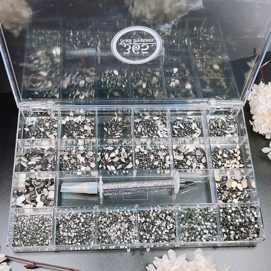 Jet - Rhinestones Box - 9340pcs