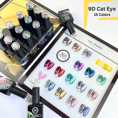 9D Cat Eye - ( 15 Colors )