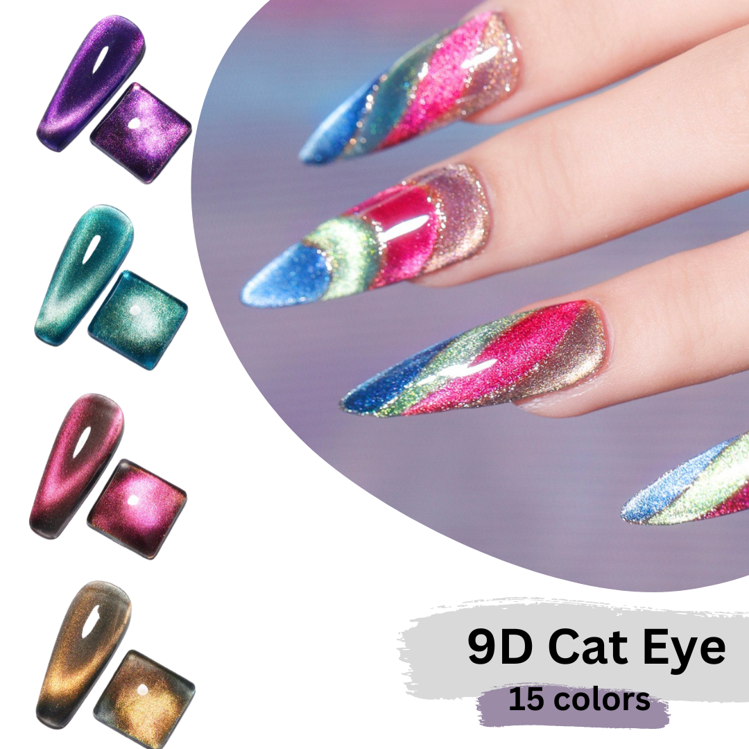 9D Cat Eye - ( 15 Colors )