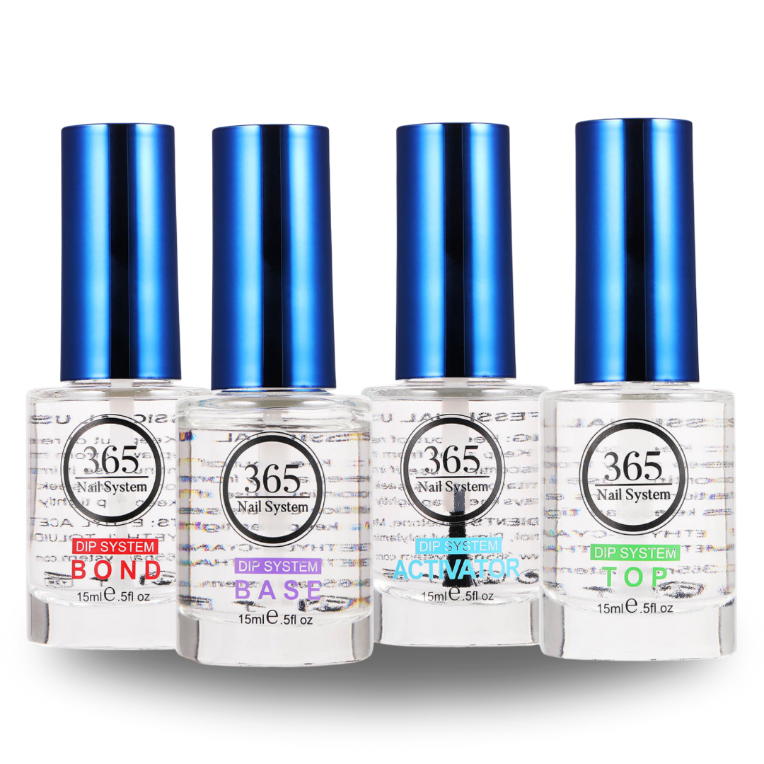 365 Nail System: Dip Liquid Essential Set