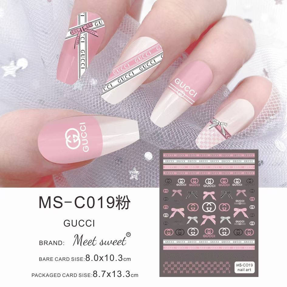 Gucci / Stickers / Pink - #101