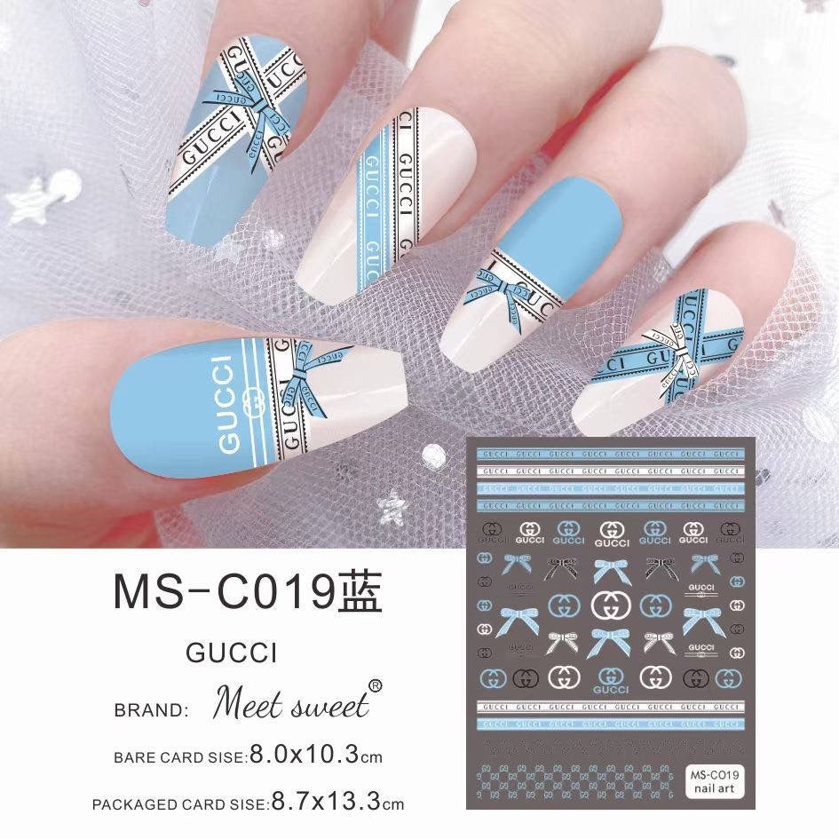 Gucci / Stickers / Blue - #102