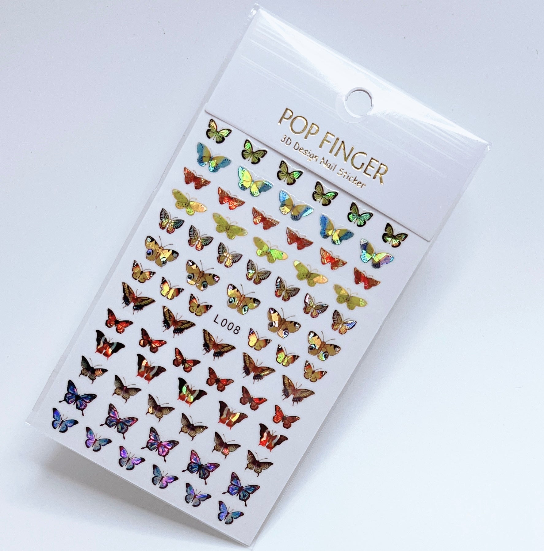 Butterfly / Stickers / Holographic - #112