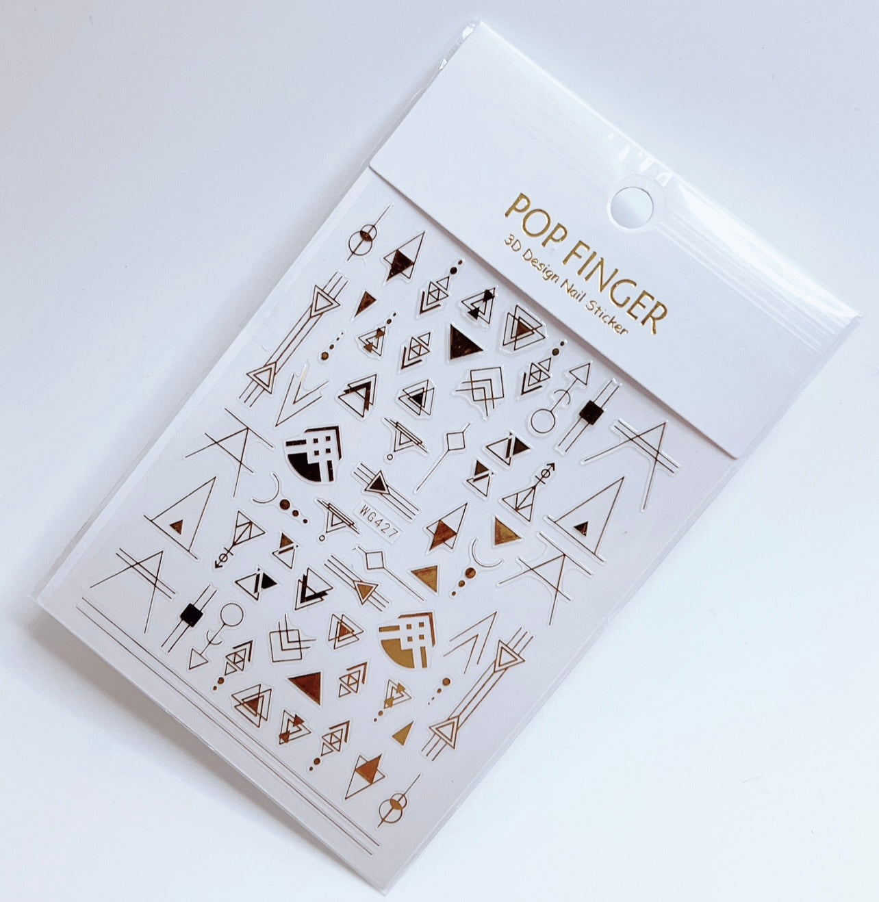 Geometric / Stickers / Gold - #148