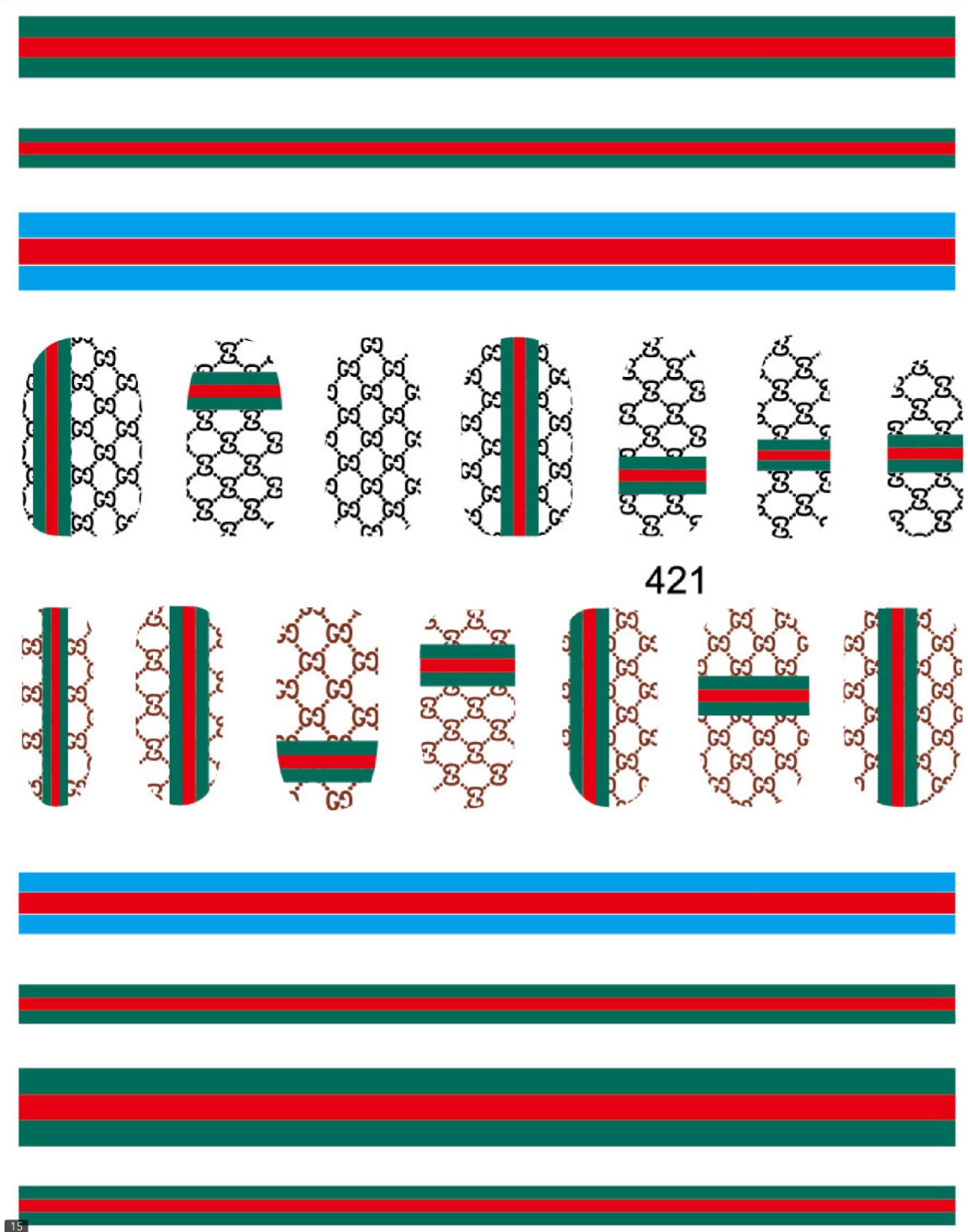 Gucci / Stickers / Multi Colors- #15