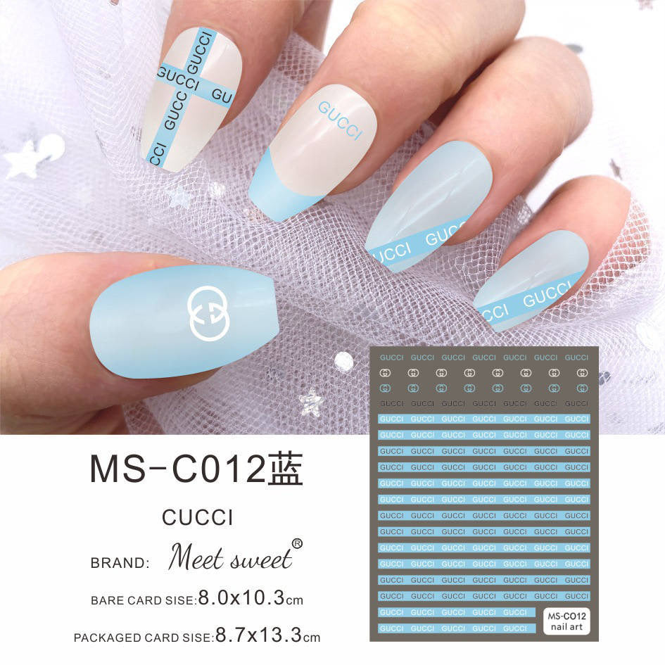 Chanel / Stickers / Blue - #88