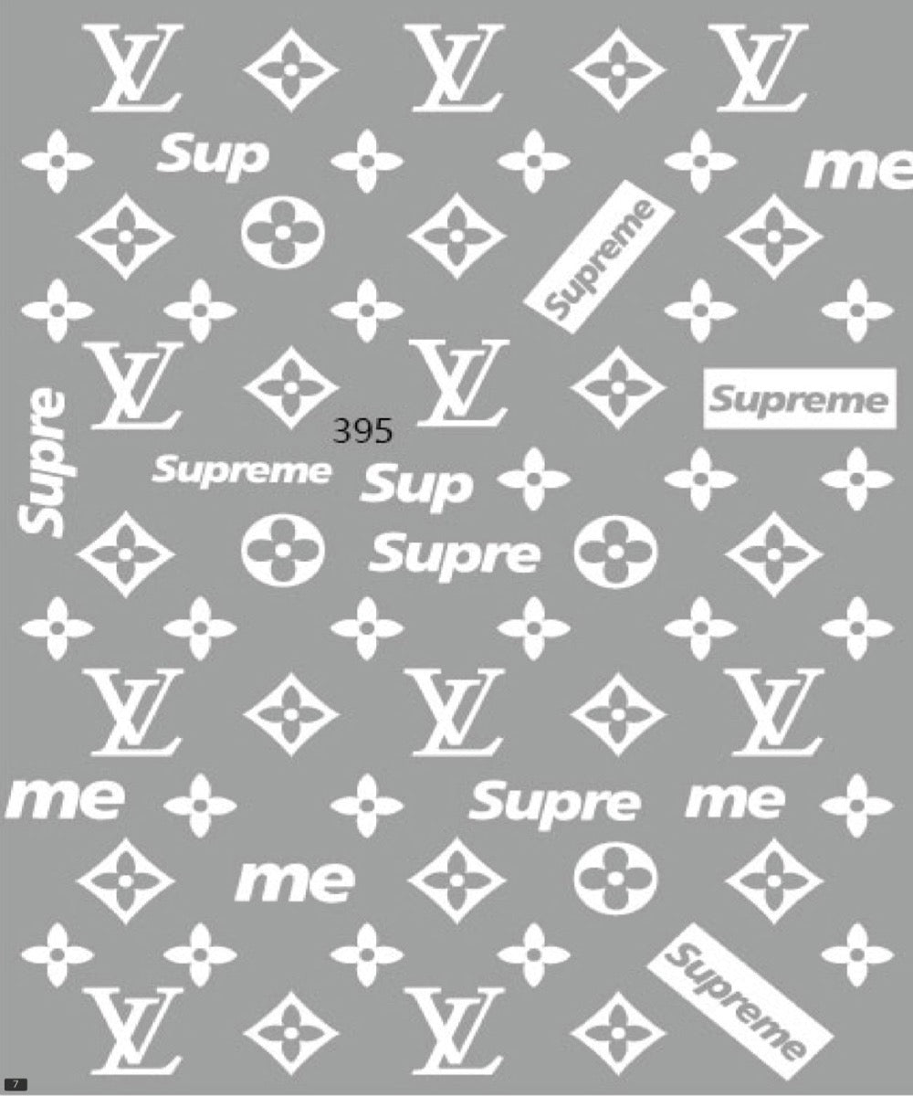 LV / Stickers / White - #4