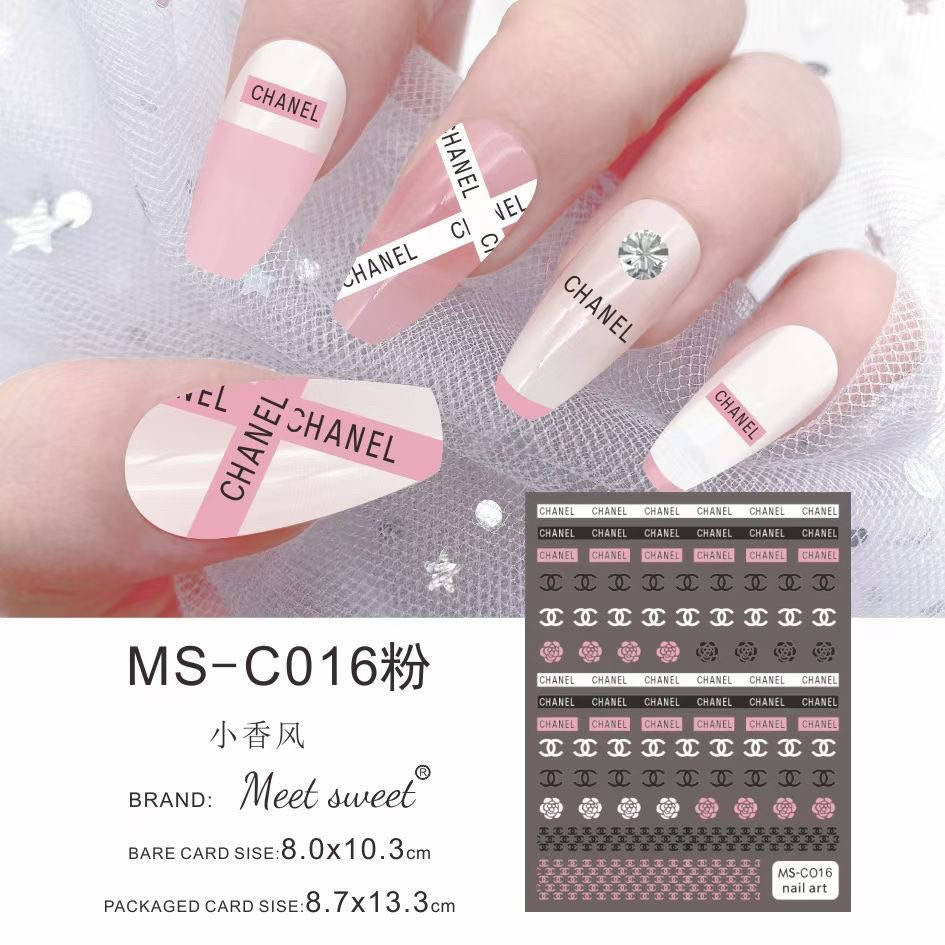 Chanel / Stickers / Pink - #95