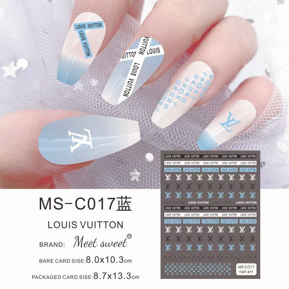 LV / Stickers / Blue - #98